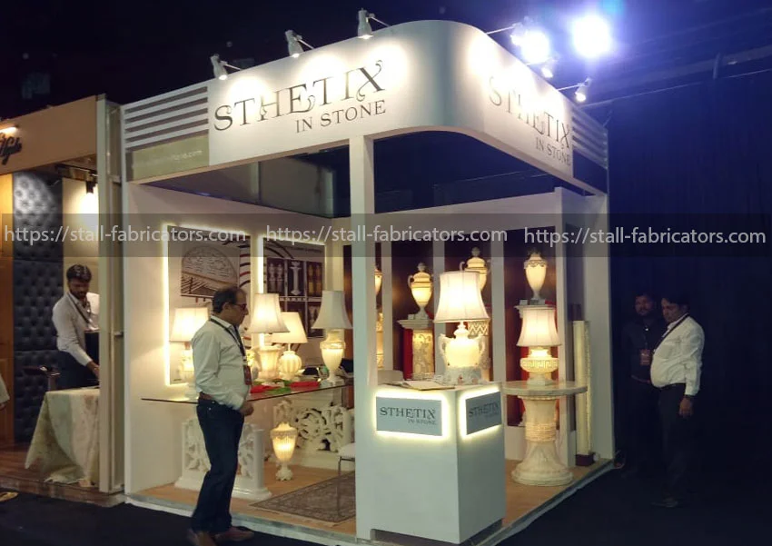 Jewellery Stall Designer Stall Designer for Gems IIJS Exhibition